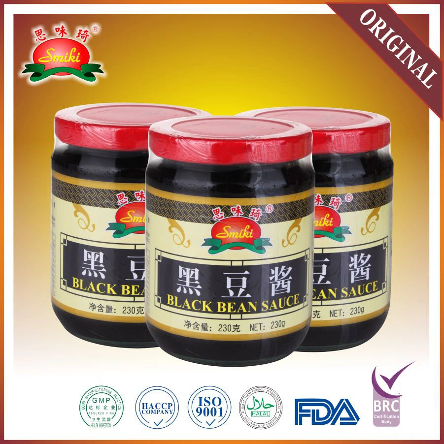 Yummy Cantonese Style Black Bean Sauce with Bulk Price for Oversea&prime;s Market