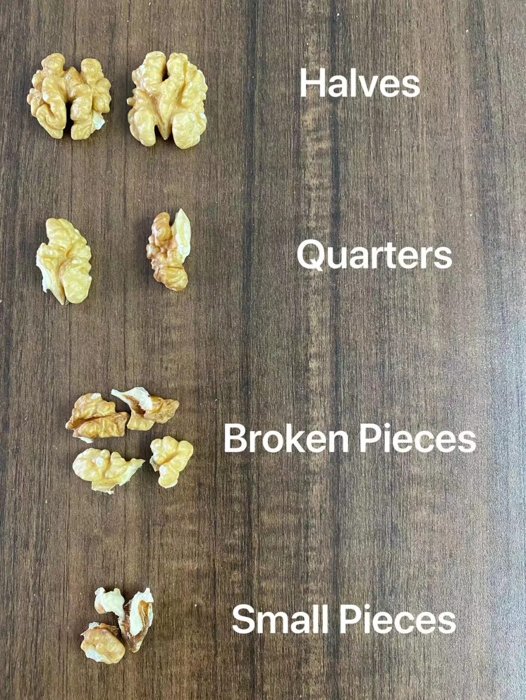 185 Light Kernels Peeling Walnuts 1/2 Walnut Kernel Supplier